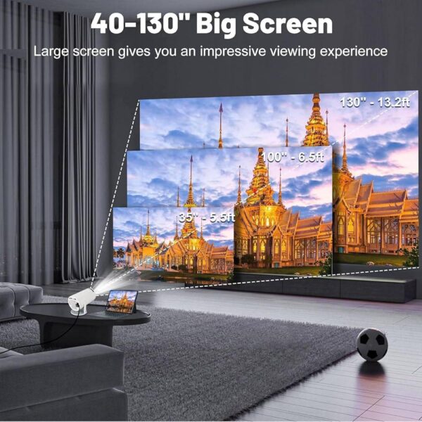 WIFI 6 Wireless Smart Projector - Image 5