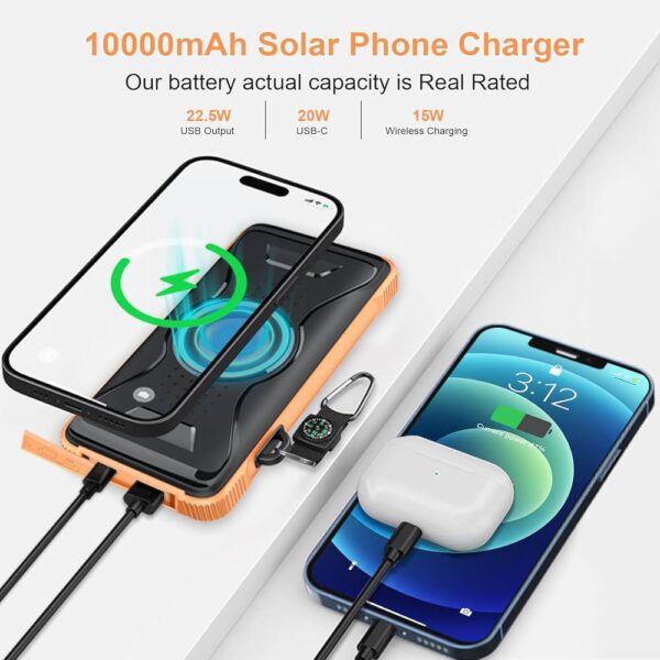 Lekzai Solar Phone Charger - Image 3