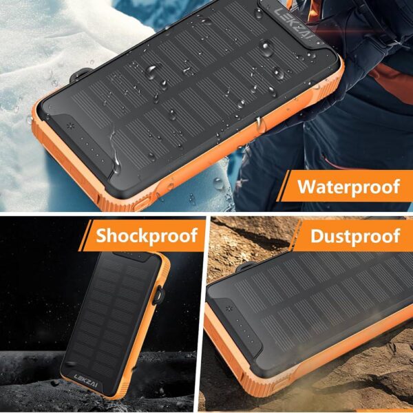 Lekzai Solar Phone Charger - Image 7