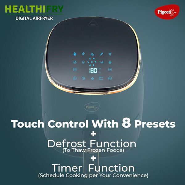 Pigeon Healthifry Digital Airfryer - Image 2