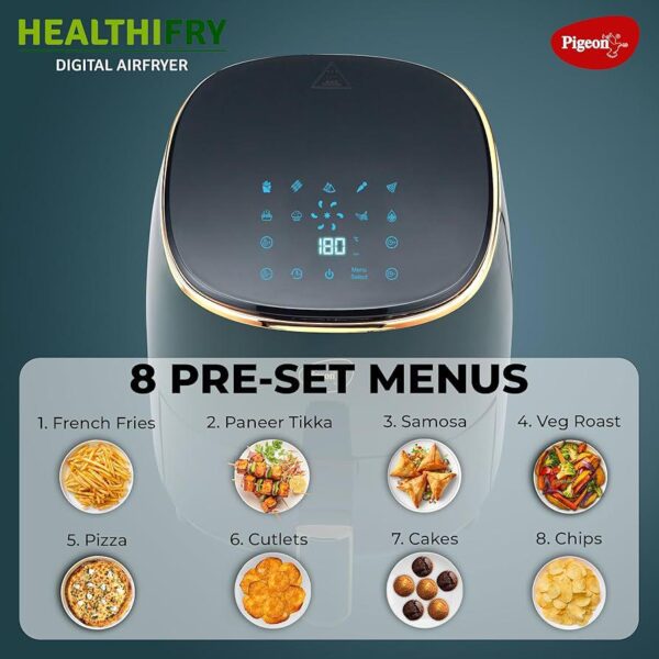 Pigeon Healthifry Digital Airfryer - Image 3